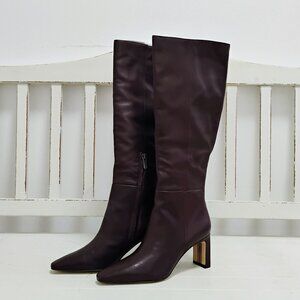 Sam Edelman Sylvia Knee High Boots Brown 7.5